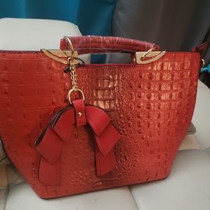 Red Bow Bag